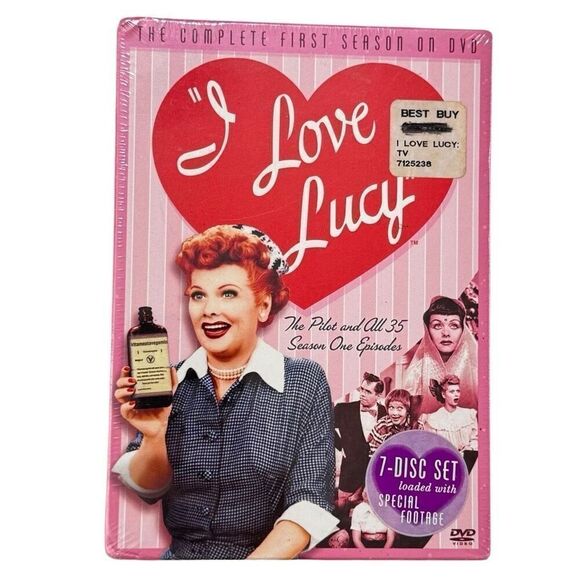 I Love Lucy: the Complete First Season DVD Set Paramount New / Sealed Box Set - Picture 1 of 4